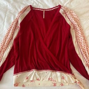 Free people blouse size small. NEW!